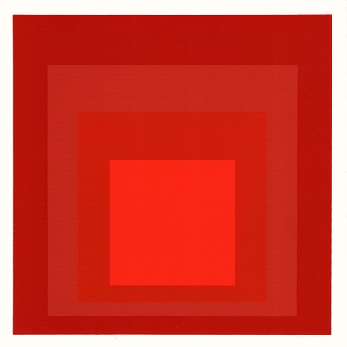1977 josef albers serigrafia - albers,