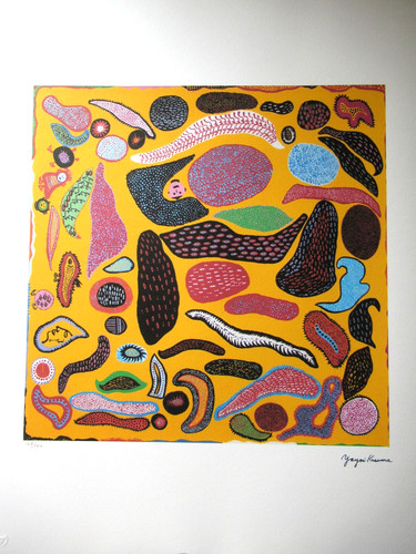Yayoi kusama litografia - yayoi, kusama: