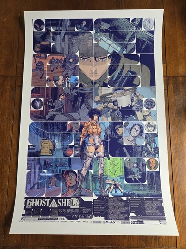 Ghost the shell - in, scerigrafia