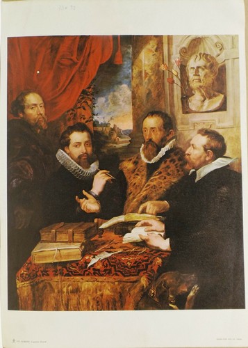 Rubens quattro filosofi stampa - rubens,
