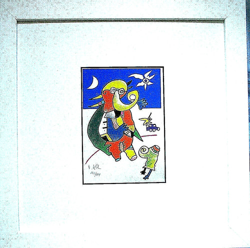 Otmar vecchio orig siebdruck - otmar,