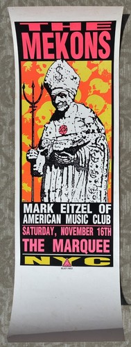Poster kozik mekons 1991 - mekons,