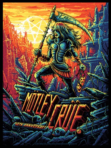 Poster motley crue dan - motley,