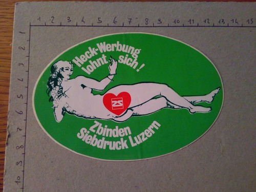 Adesivo sticker vintage kleber - adesivo,