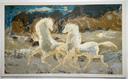 Stampa serigrafica epoca - stampa, d'epoca