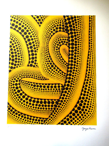 Yayoi kusama litografia - kusama:,