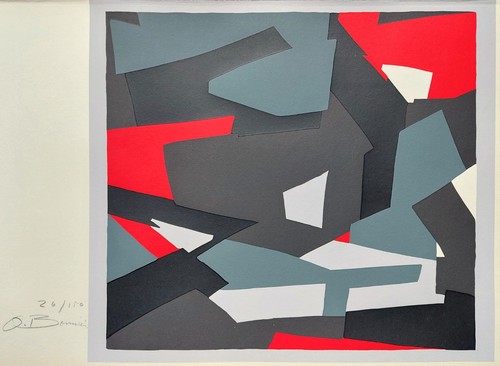 Serigrafia firmata olle - serigrafia,